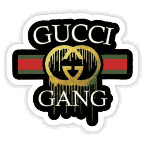 gucci gang logo|balenciaga gucci gang.